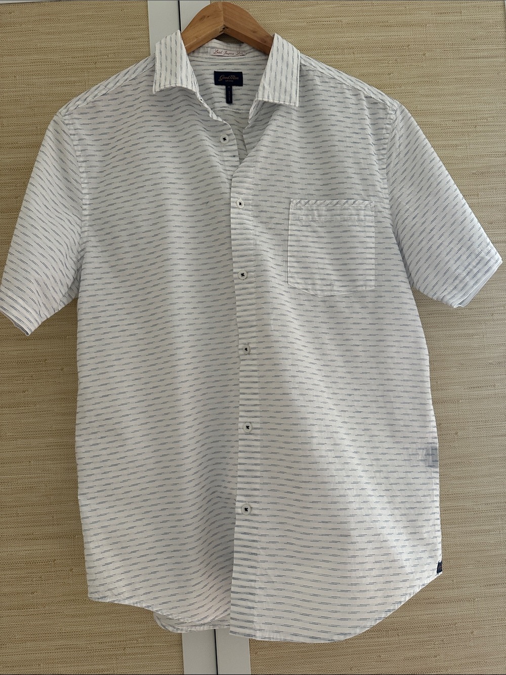 Good Man Brand Short-Sleeve Button Down Shirt